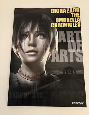 CAPCOM Biohazard The Umbrella Chronicles Art of Arts JP Paperback Illustrated