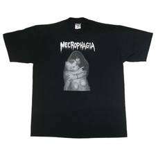 Black Necrophagia Death metal band Shirt Unisex S-5XL DD334