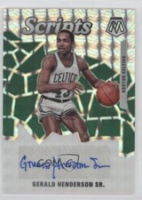 2019-20 Panini Mosaic Scripts Gerald Henderson Sr #SC-GHS Auto 0z6