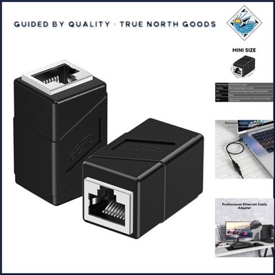 Durable Ethernet Coupler with Metal Shield for Reduced Electrical Interference