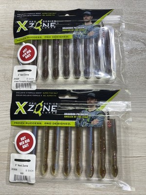 Lot Of 2  X-Zone  3''Ned Zone  Grn Pump Purple& 309  8 Per Pack