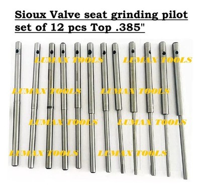 Sioux Valve seat grinding pilot set of 12 pcs Top .385''