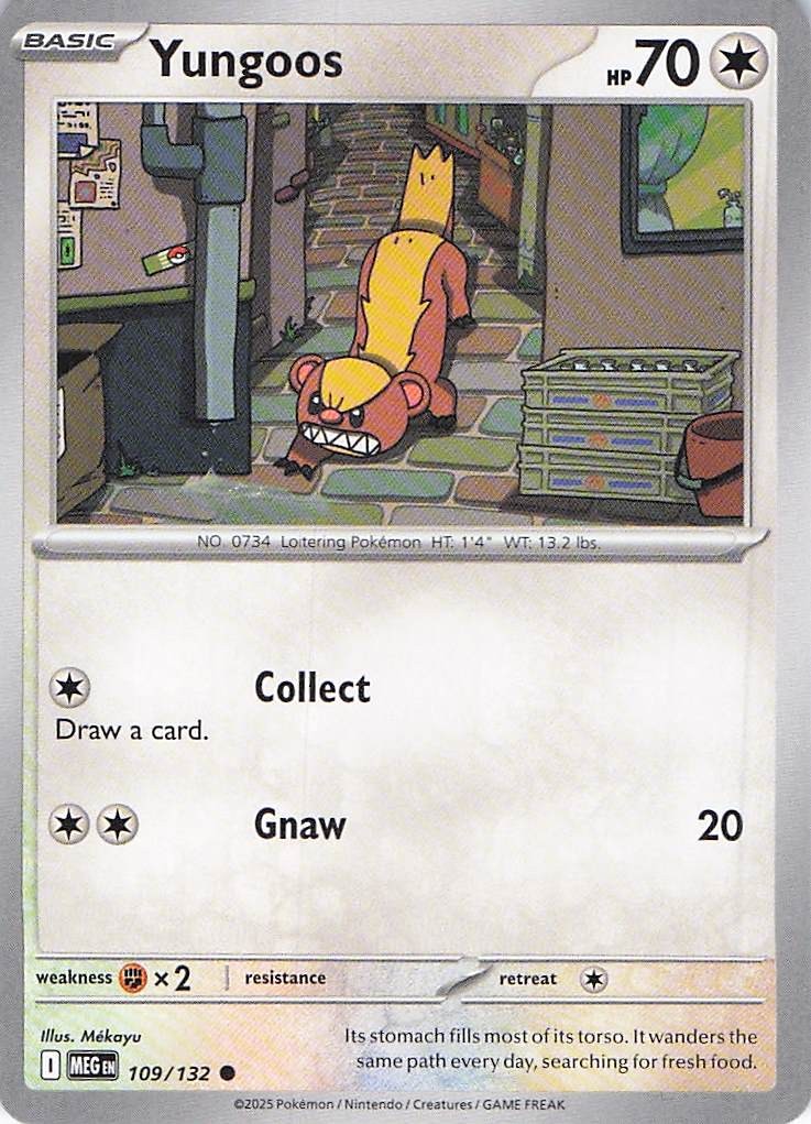 ME01: Mega Evolution #109/132 Yungoos