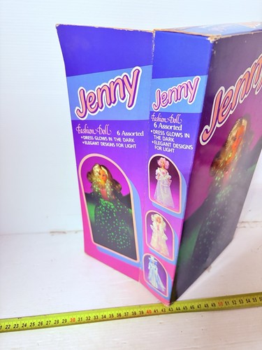 JENNY FASHION DOLL GLOW IN THE DARK NEU VINTAGE 80er Jahre! - Bild 4 von 10