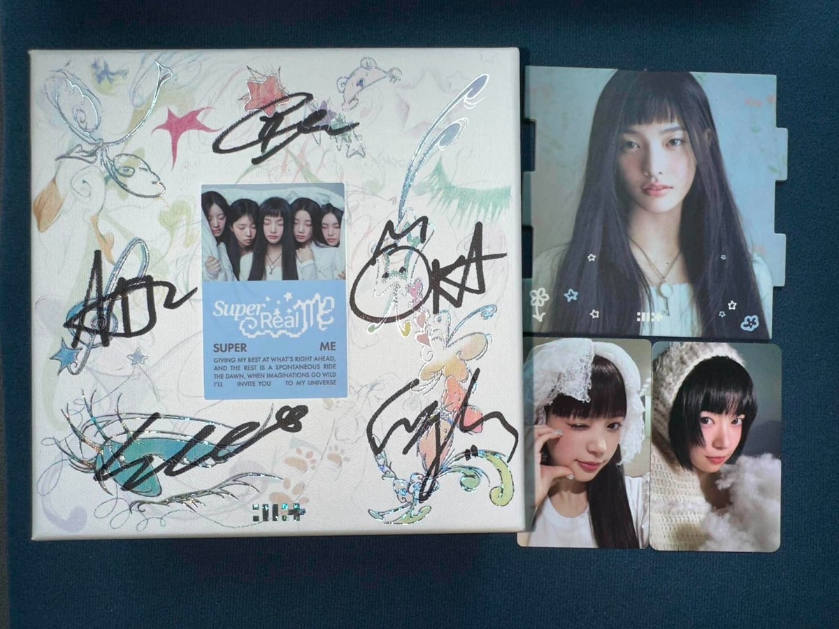 ILLIT OFFICIAL AUTOGRAPH SIGNED MWAVE ALBUM SUPER REAL | eBay