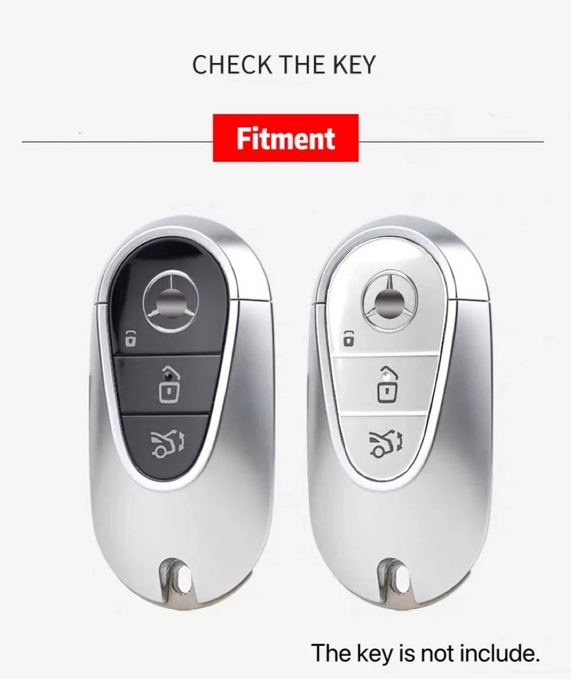 Funda de CUERO con llave inteligente remota para Mercedes-Benz Maybach S480 S680 GLS S400 Foto 2 de 4