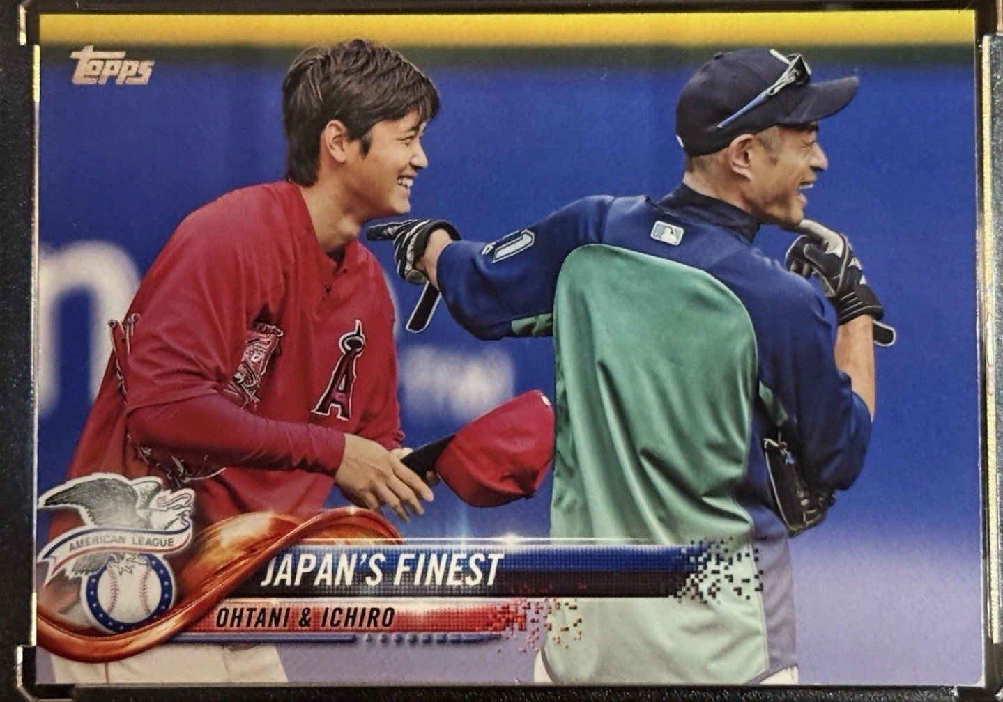 2018 Topps Update - Shohei Ohtani (RC) / Ichiro Suzuki Japan's Finest #US153