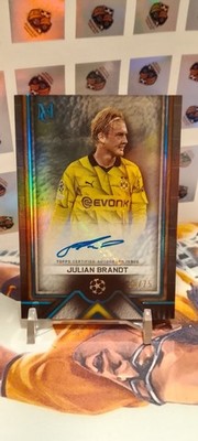 Julian Brandt /75 Auto Topps Museum BVB Borussia Dortmund