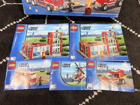 LEGO City - 60004 - Fire Station - 753 Pieces