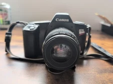 Canon EOS Rebel II 35mm SLR Film Camera w/ Canon Zoom Lens 35-80mm Untested