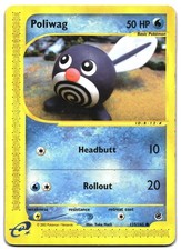 Poliwag 125/165 Common Expedition Base Set Pokemon on eBay