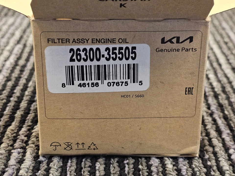 26300-35505 Engine Oil Filter Fits 2010-2022 Kia Sportage LX 2WD - Image 2 of 4