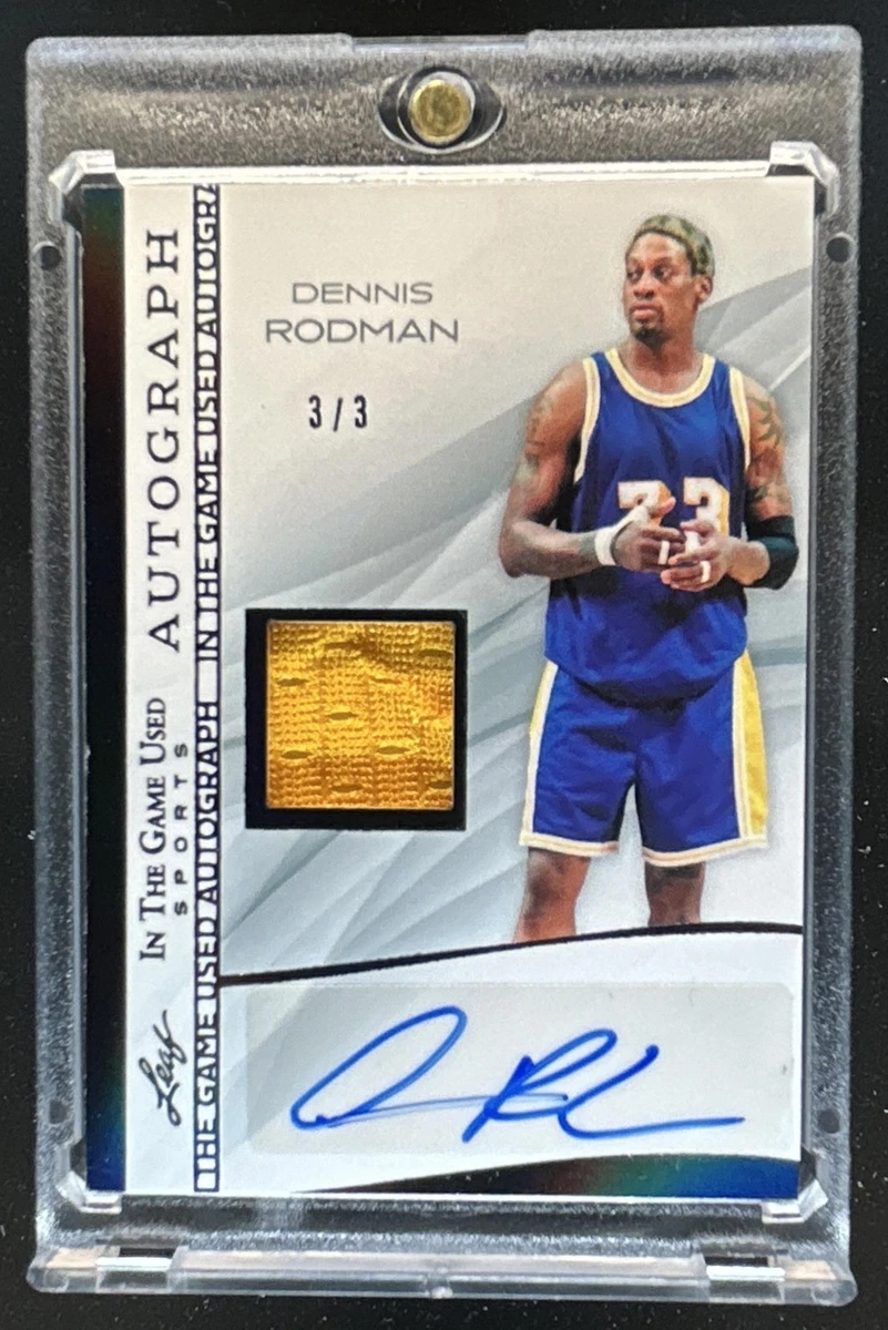 Dennis Rodman Auto for sale | eBay