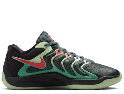 Nike KD 17 Easy Money Sniper GLOW Black Bright Crimson FJ9487-002