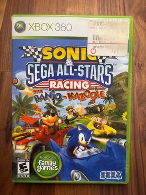 Sonic & Sega All-Stars Racing with Banjo Kazooie (Xbox 360) CIB- Tested Works