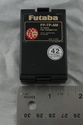 Futaba 72Mhz FP-TP-AM Transmitter Module/Crystal CH42 Channel 42 72.630mhz