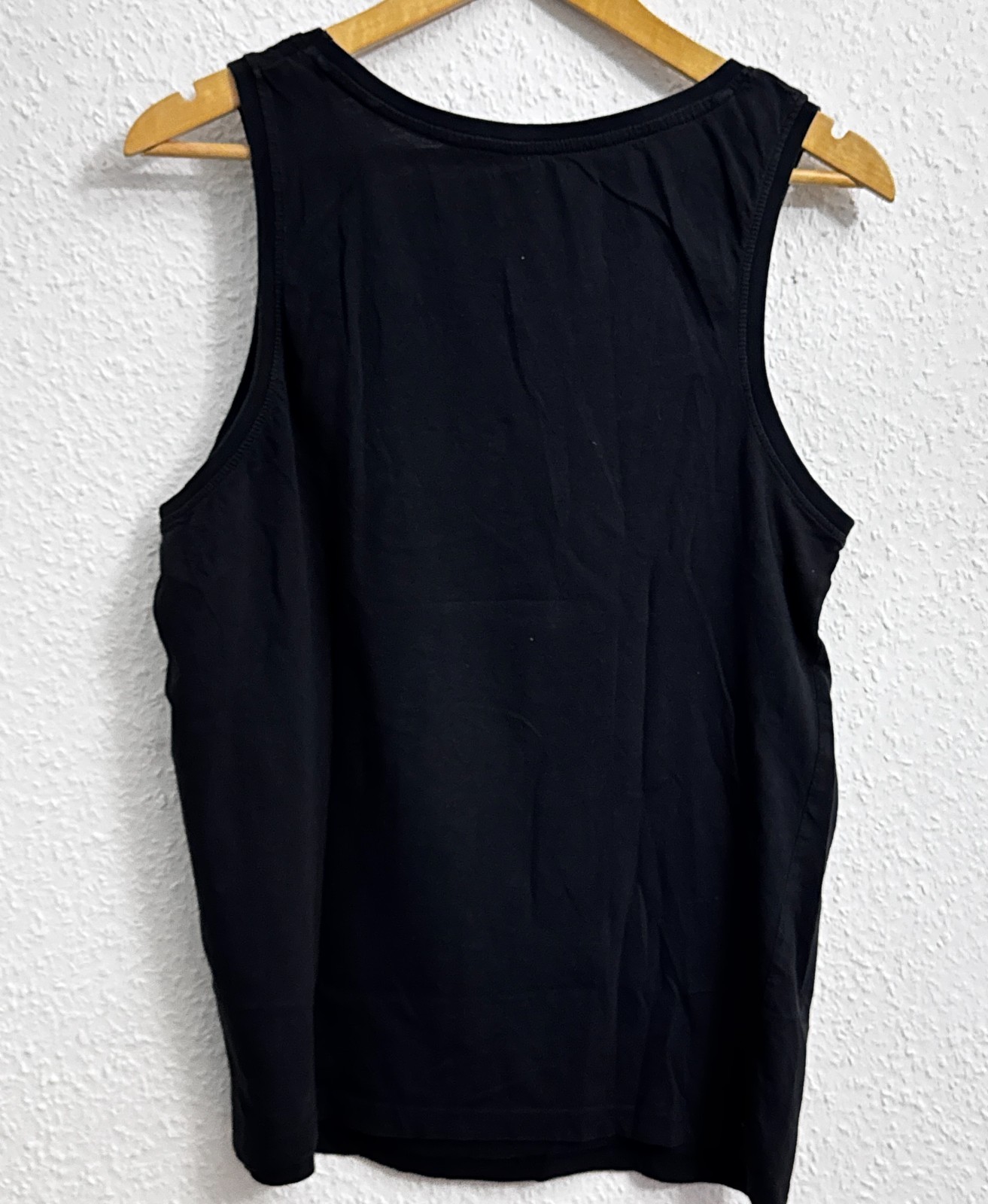 Identic Man Black Skull Tank Top - "Into The Blackest Night" - Size Large image 3