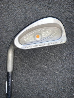 Set De Fers Ping Eye 2+ Main Gauche, Homme, Stiff, Orange Dot (2° Flat), 3-9, PW, SW