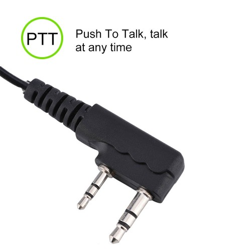 Universal 2pin Earphone Talkie Headset Earpiece For K Head Walkie Talkie Ra