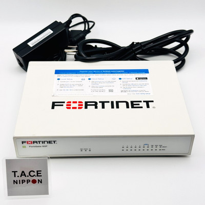 Fortinet FortiGate 60F FG-60F Firewall UTM Security Appliance Tested Reset