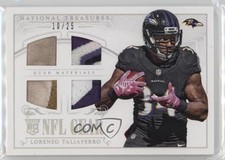 2014 Panini National Treasures Quad Prime /25 Lorenzo Taliaferro #RGD-LT 19bx