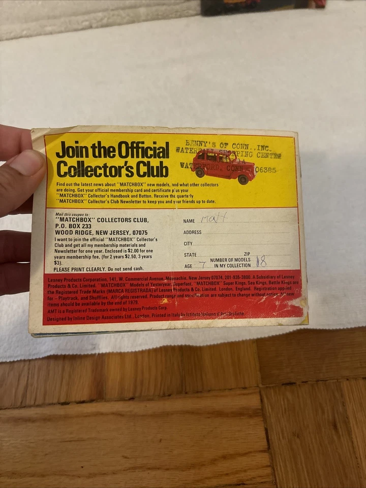 (2) VTG Matchbox Collector's Catalogue Catalog 1979-1982 USA Edition FREE SHIP - Image 3 of 4