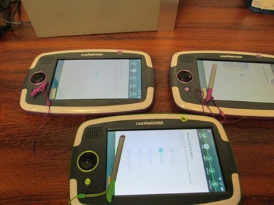 Lot of 3  LeapFrog LeapPad Platinum Kids Learning Tablet Missing & Broken Pen