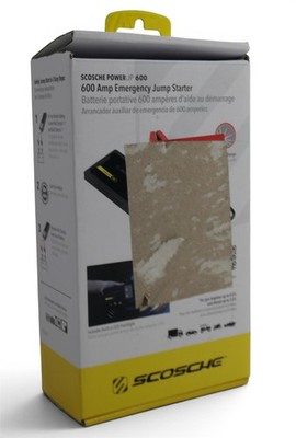 Scosche Power Up 600 - 600 Amp Emergency Jump Starter