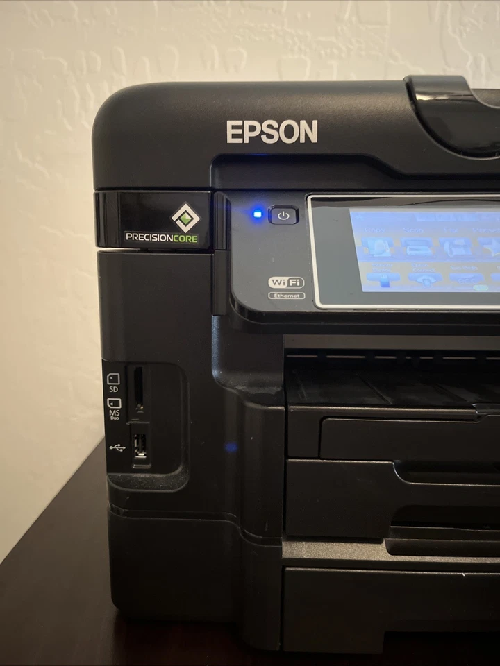 Epson WorkForce WF-3640 All-In-One Inkjet Printer Ink is Full. READ DESCRIPTION - Image 2 of 4