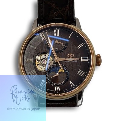 Orient Star Automatic Watch Analog Brown Brown F7m6-uab0