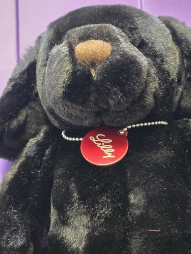 Terciopelo por Greek Purple Peluche Negro Perro ASI 62960 Eli Lilly Co. Promo - Imagen 2 de 10