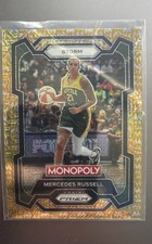 2024 Panini Prizm Monopoly WNBA Mercedes Russell #46 Millionaire Gold Mojo /500