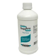 Humco Simple Syrup Pharmacy Compounding Syrup Vehicle Oral Solutions 16 Ounce