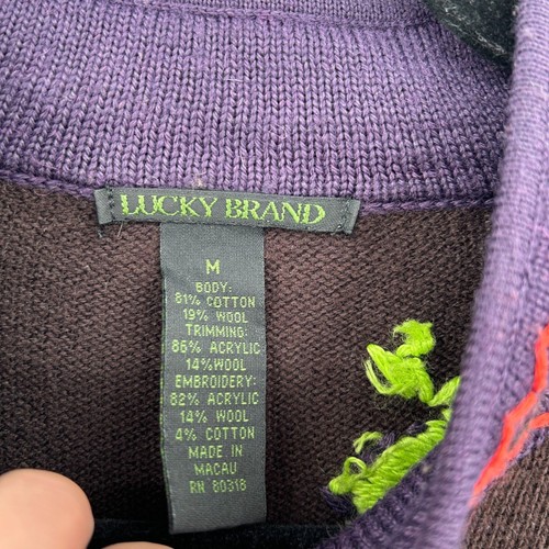 LUCKY BRAND Vintage Y2K braun grün Wolle ausgestellte Ärmel Etuikleid Minikleid Medium - Bild 8 von 8