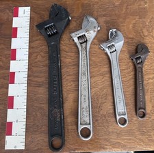 ADJUSTABLE WRENCH 12-10-8-4” different  brands (see pictures for brands )