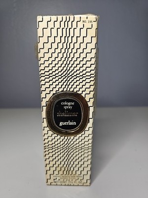 NIB VTG Guerlain Shalimar Cologne Spray 2.5 oz 60's Essence Imported From France