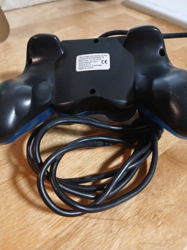 Mad Catz Dual Force + cavo di prolunga 6 piedi PlayStation 2 PS2 blu trasparente testato - Foto 5 di 6