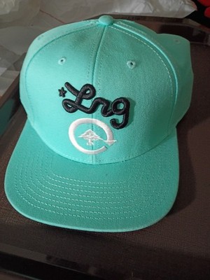 LRG Lifted Research Group Snapback Hat LRG Script