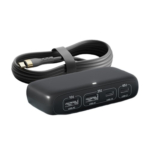 MultiPorts Type C Hub PD65W Fast Charging Adapter For Computer Mobile Devices - 第 7/11 張圖片