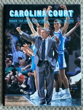 *Signed* Carolina Court: Inside Tar Heel Basketball 1992 Dean Smith & Team Autos