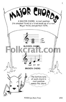 Major Chords (Theory Boosters), Lisa Bastien