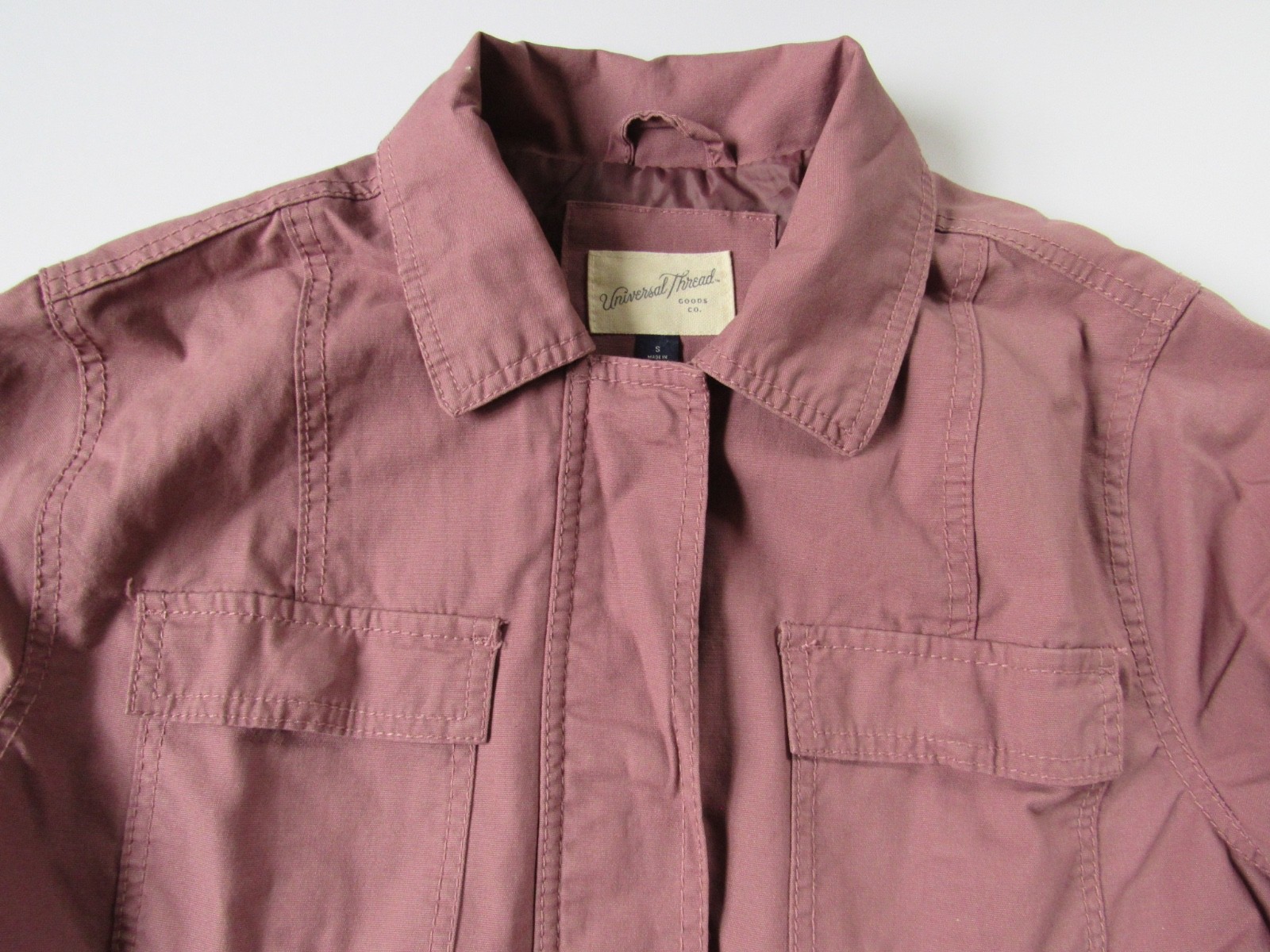 Universal Thread Utility Jacket Dusty Purple Mauv… - image 2