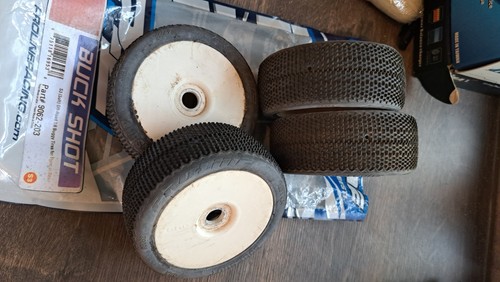 Proline RC Car Tyres 1/8 Buggy Slidelock, Electron. New/Used Job Lot - Picture 6 of 7