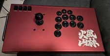 Crossup 12-key fighting joystick, arcade joystick, SF6 King of Fighters 2XKO