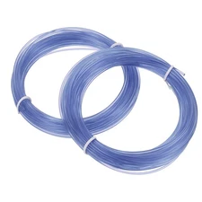 2 Pcs 3D Pen Filament, 1.75mm Dia 33ft Length, Transparent Blue