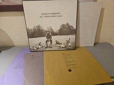 George Harrison – All Things Must Pass  3 LP Box Set mit Poster   UK  Pressung