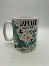 The Casual Chef Cape Cod Escape to the Cape Extra Large Coffee/Soup Mug 32 Oz