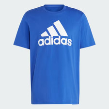 NWT Mens Adidas Essential Big logo T-shirt Blue KE6962-290 Sz XL