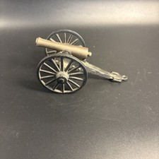 Vintage Michael Falk Co. MFCO Cast Iron and Brass Mini Civil War Cannon. Nice