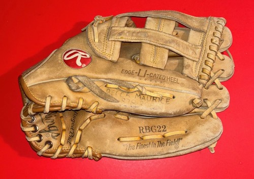 JOSE CANSECO Baseball Glove RAWLINGS RBG22 RHT OAKLAND A’s Vtg 1980’s Mitt - Picture 6 of 12